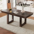 60"-78" Extendable Farmhouse Dining Table with Removable Leaf - Seats 4 to 8
