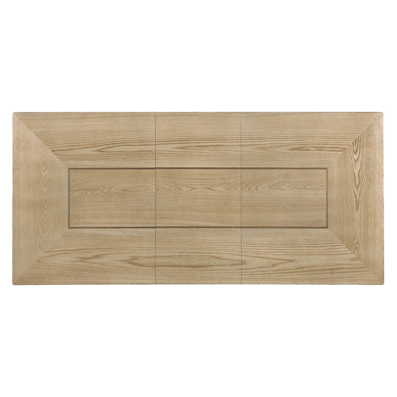 60"-78" Extendable Farmhouse Dining Table with Removable Leaf - Seats 4 to 8
