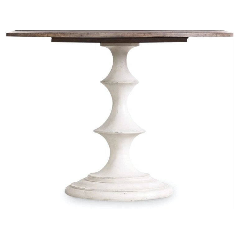 42" Round Farmhouse Dining Table – Shabby Chic Style